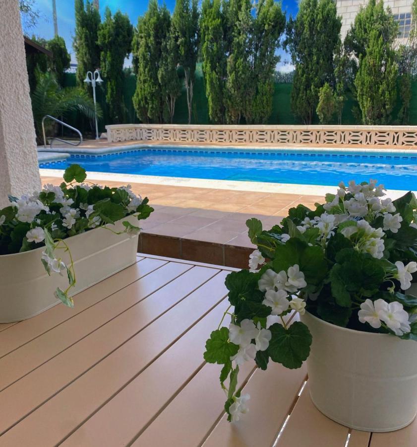 Villa Mis 5 Amores Con Piscina Бенідорм Екстер'єр фото